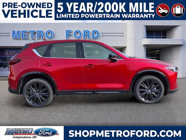 Used 2022 Mazda CX-5 TURBO with VIN JM3KFBAY1N0620300 for sale in Kansas City