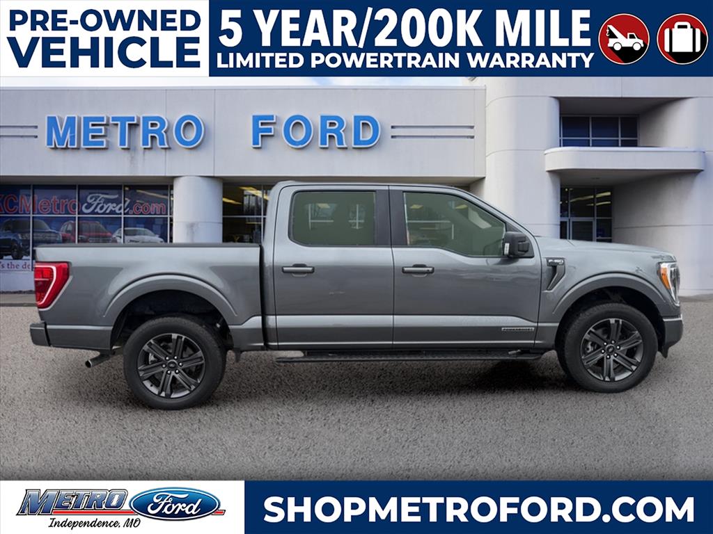 Used 2023 Ford F-150 XLT with VIN 1FTFW1ED8PFA76826 for sale in Kansas City