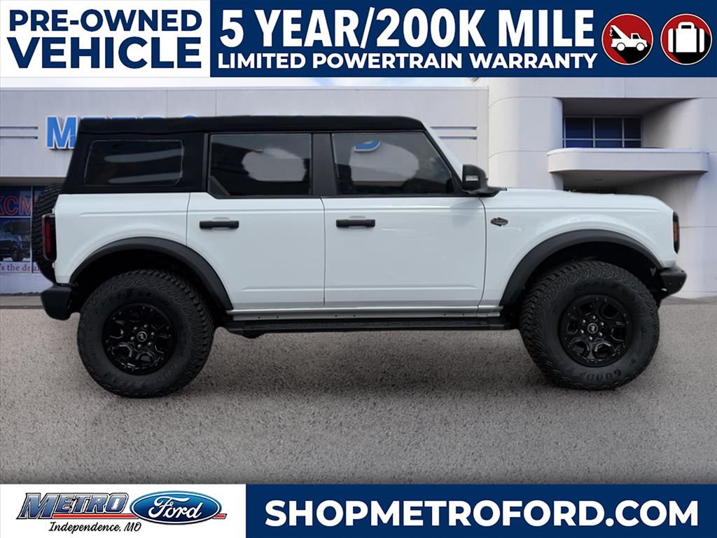 Used 2023 Ford Bronco 4-Door Wildtrak with VIN 1FMEE5DP6PLB53806 for sale in Kansas City