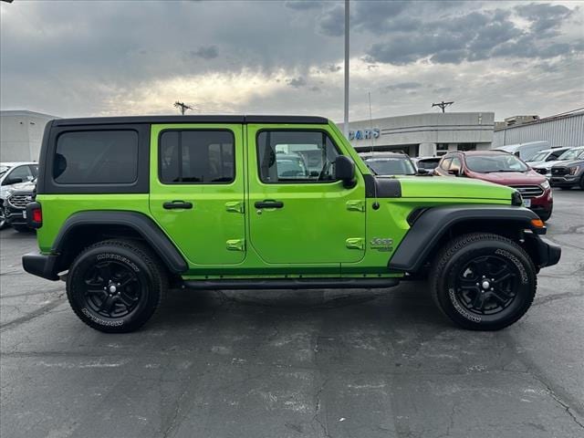 Used 2018 Jeep All-New Wrangler Unlimited Sport S with VIN 1C4HJXDG7JW235543 for sale in Kansas City