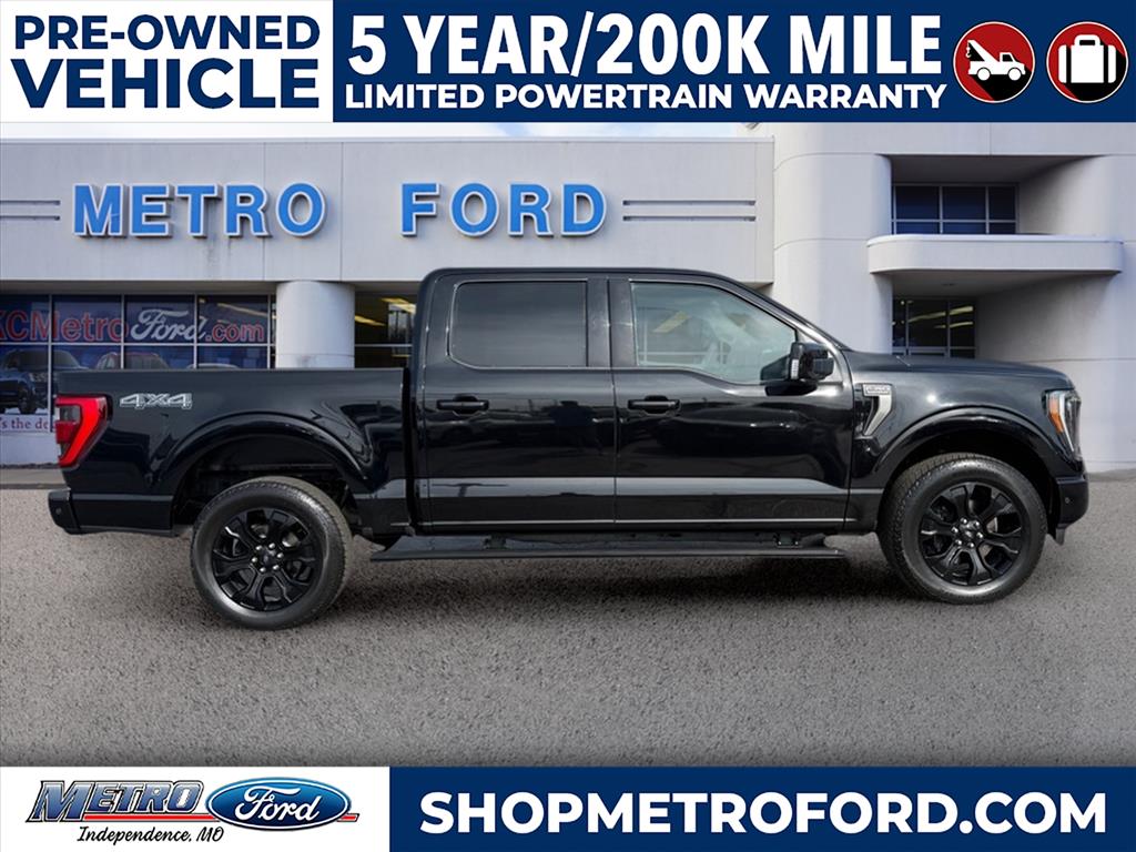 Used 2022 Ford F-150 Platinum with VIN 1FTFW1E81NFB93986 for sale in Kansas City