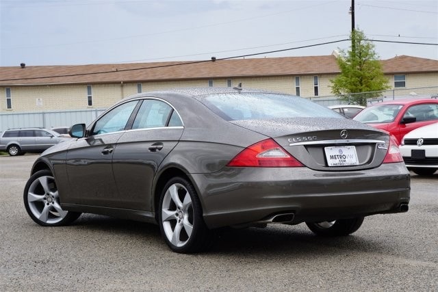 Used 2009 Mercedes-Benz CLS-Class CLS550 with VIN WDDDJ72X39A141725 for sale in Houston, TX