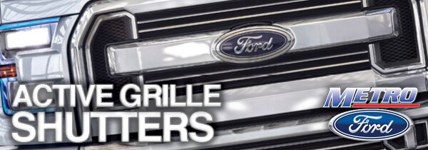 Ford active grille shutters #7