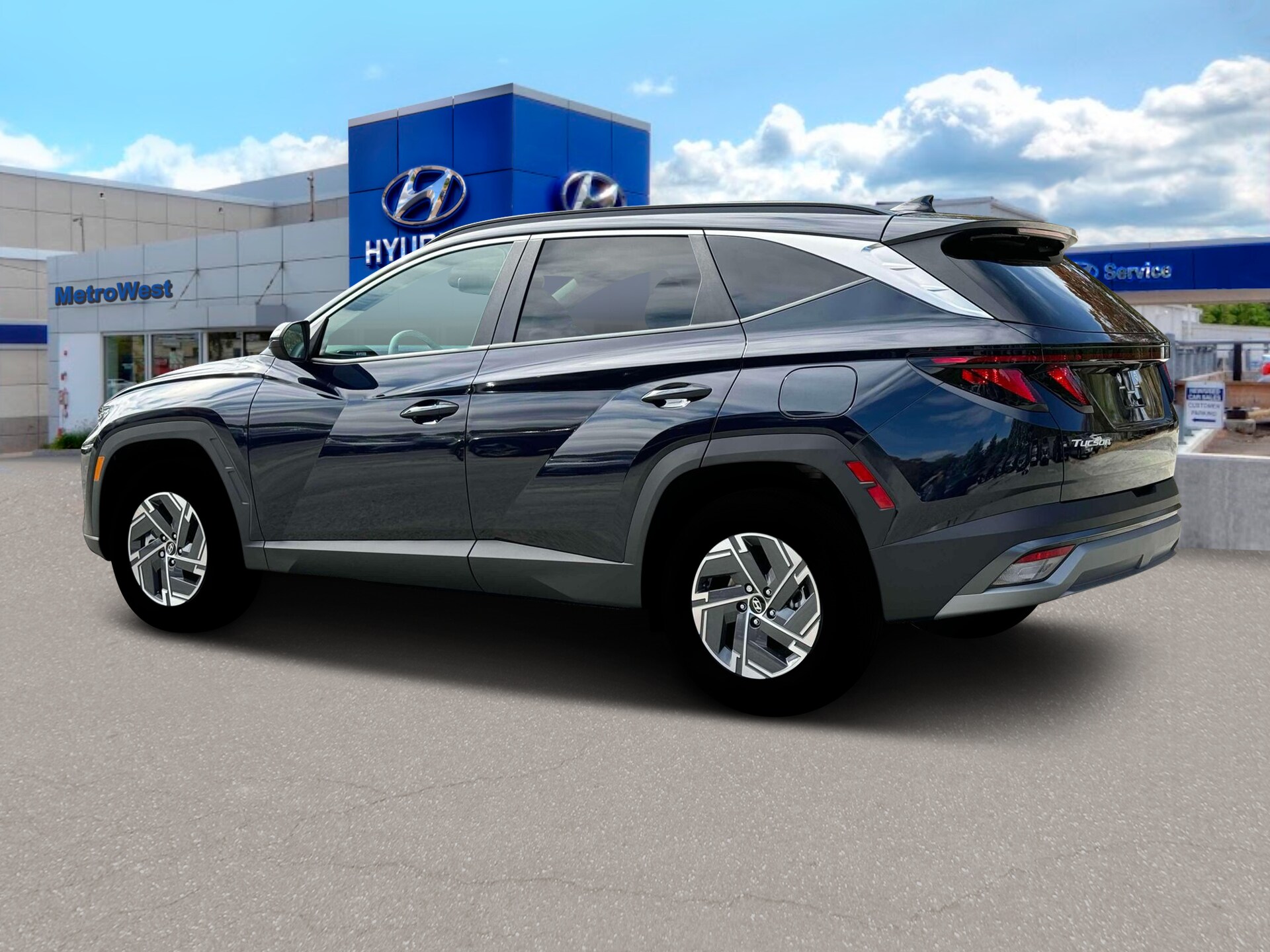 2025 Hyundai Tucson Hybrid Blue photo 4