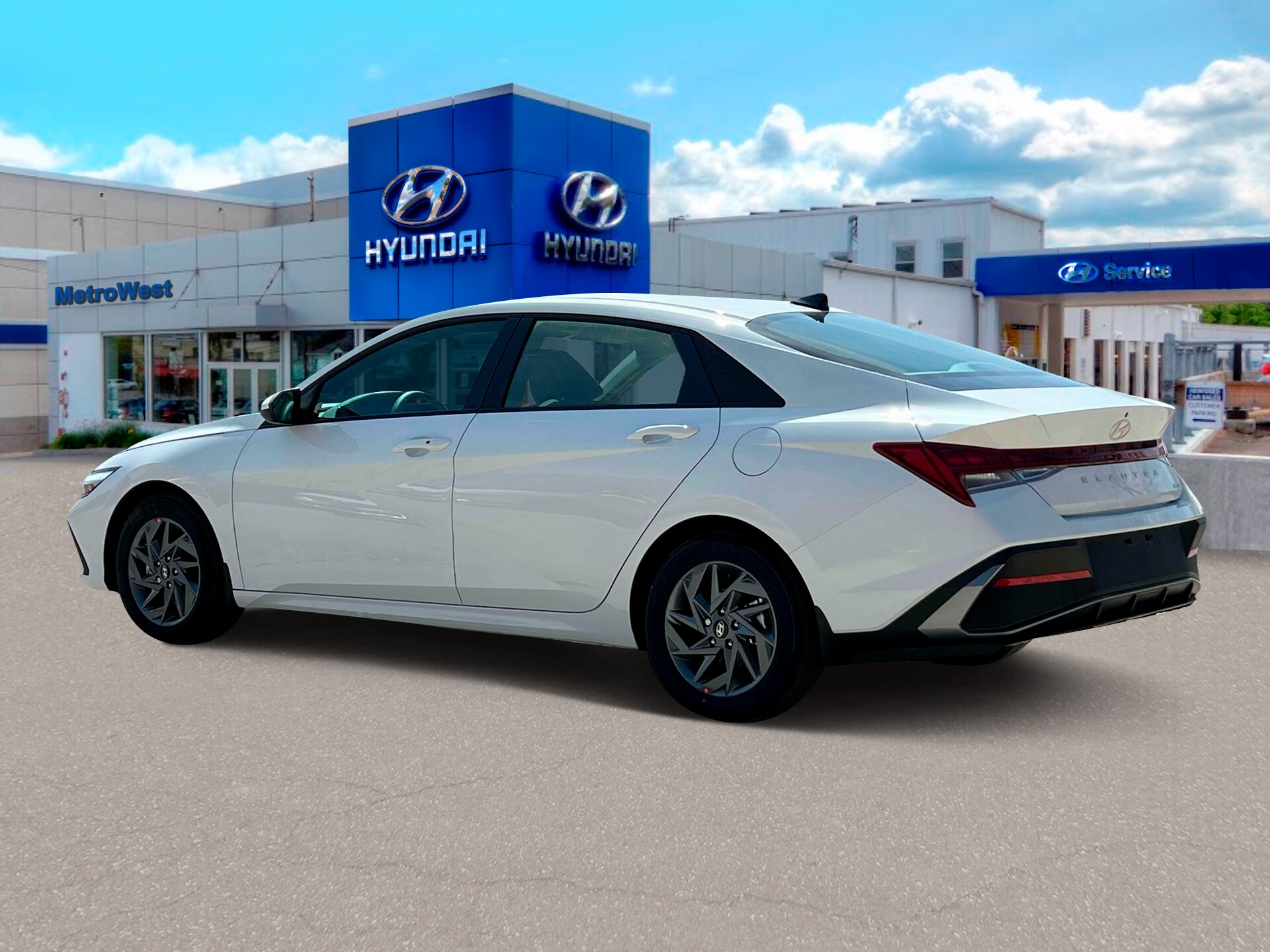 2025 Hyundai Elantra Hybrid Blue photo 4