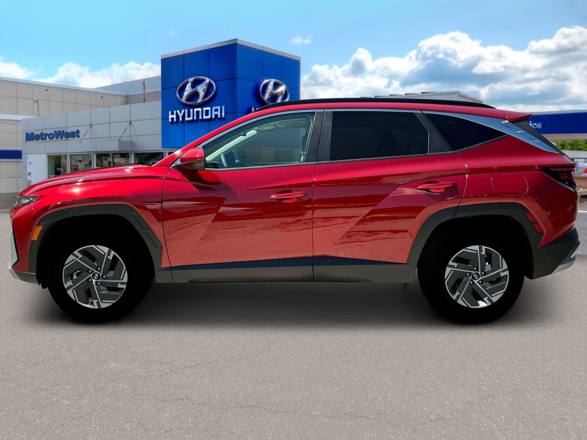 2025 Hyundai Tucson Hybrid Blue photo 3