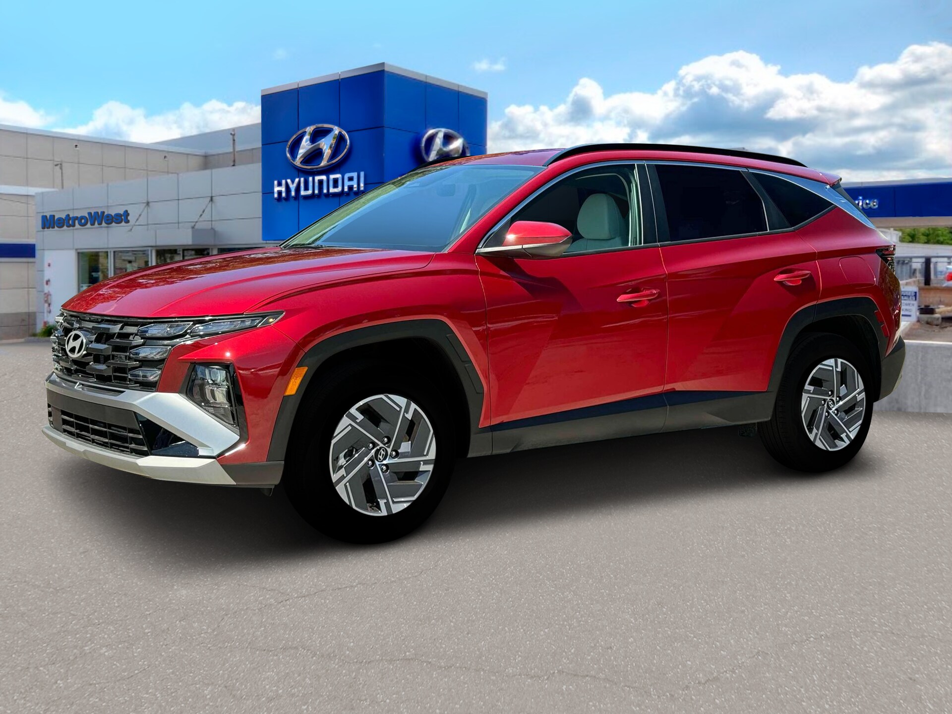 2025 Hyundai Tucson Hybrid Blue photo 2