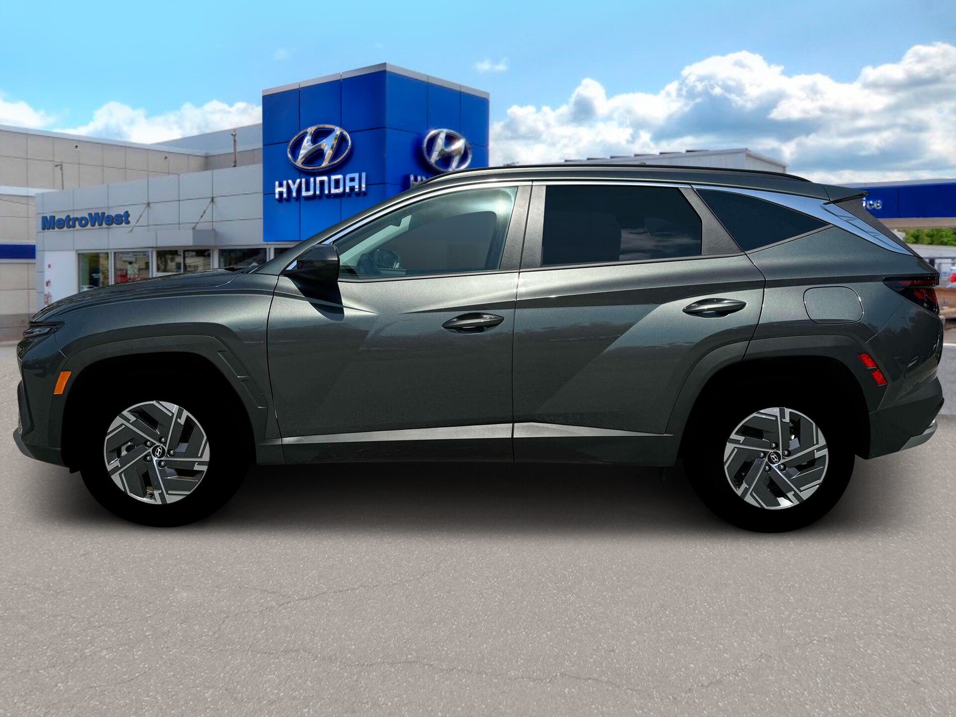 2025 Hyundai Tucson Hybrid Blue photo 2
