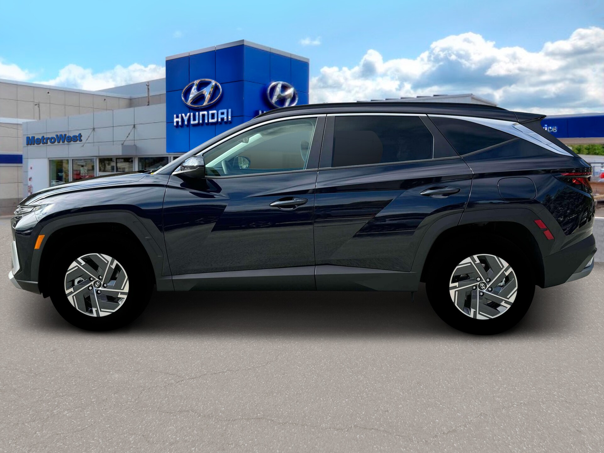 2025 Hyundai Tucson Hybrid Blue photo 3