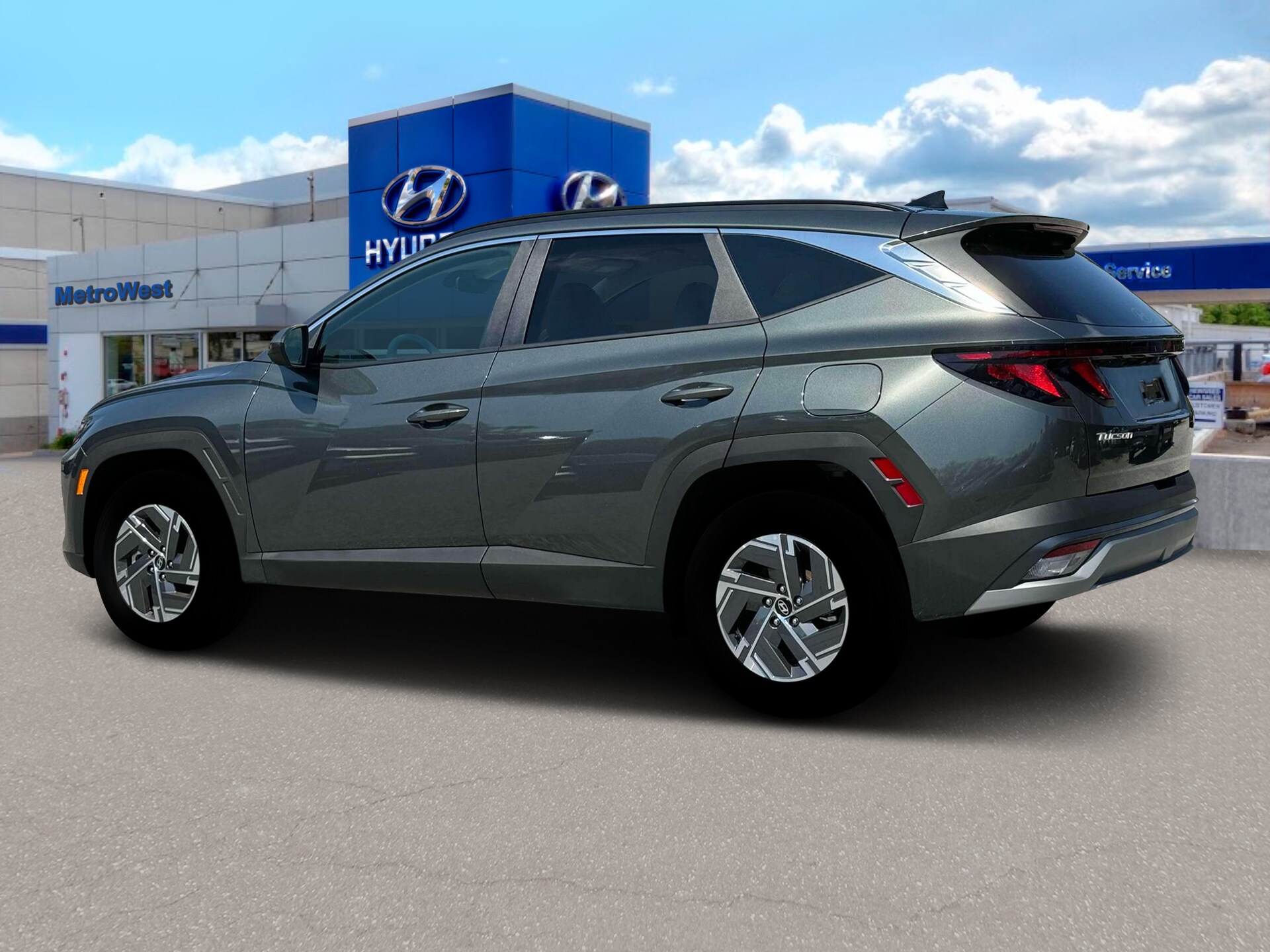 2025 Hyundai Tucson Hybrid Blue photo 3