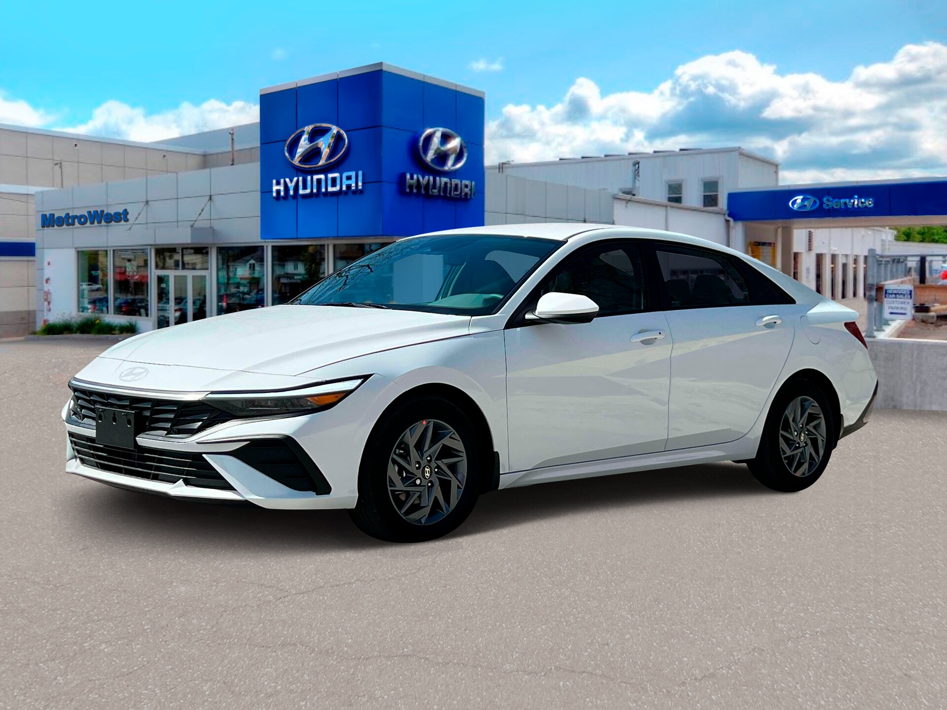 2025 Hyundai Elantra Hybrid Blue photo 2