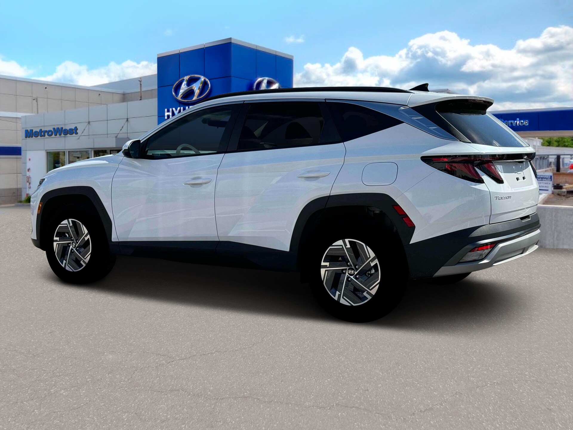 2025 Hyundai Tucson Hybrid Blue photo 3