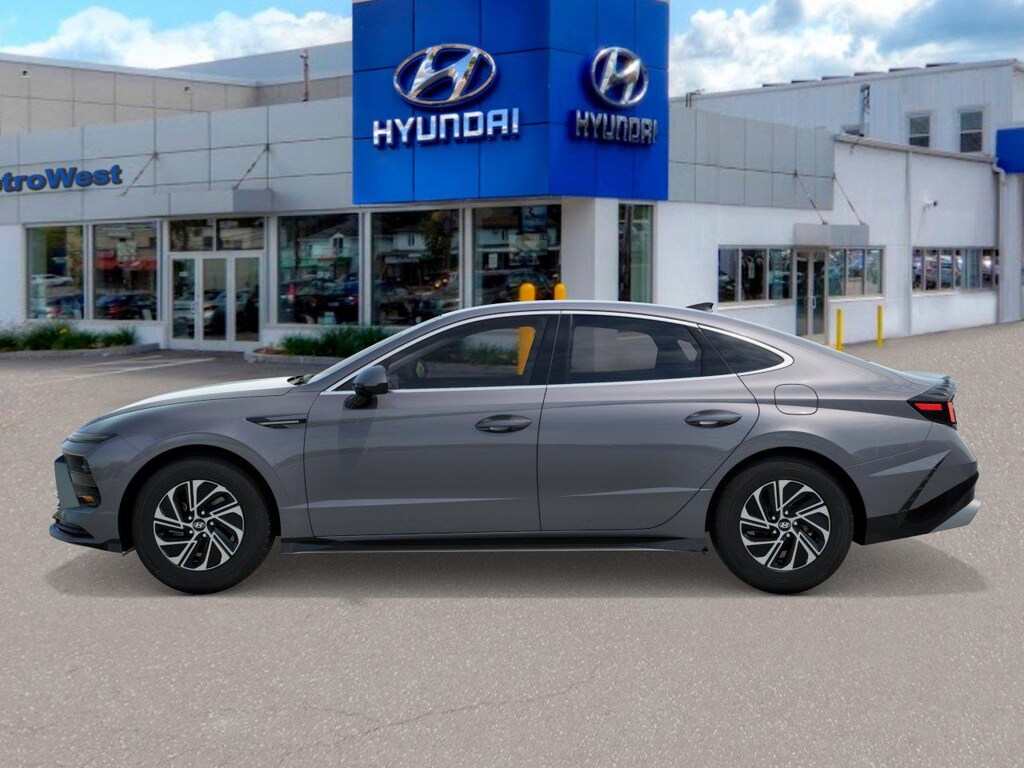 New 2026 Hyundai Sonata Hybrid Blue Sedan
