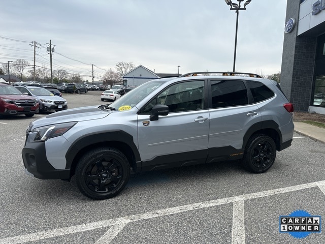 Used 2022 Subaru Forester Wilderness with VIN JF2SKALCXNH467824 for sale in Natick, MA