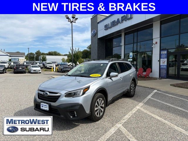 Used 2021 Subaru Outback Premium with VIN 4S4BTACC8M3106188 for sale in Natick, MA