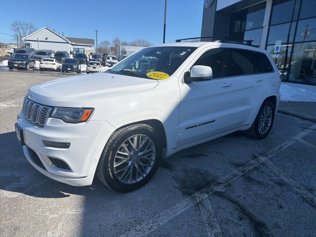 Used 2017 Jeep Grand Cherokee Summit with VIN 1C4RJFJG5HC742519 for sale in Natick, MA