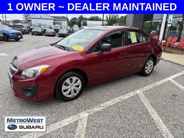 Used 2012 Subaru Impreza 2.0I with VIN JF1GJAA62CH028656 for sale in Natick, MA