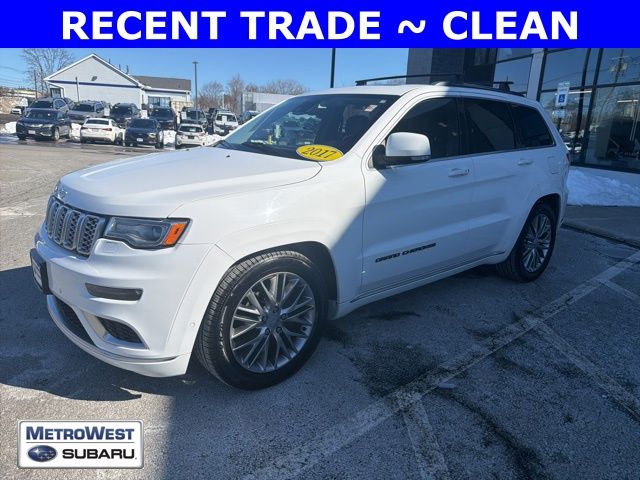 Used 2017 Jeep Grand Cherokee Summit with VIN 1C4RJFJG5HC742519 for sale in Natick, MA