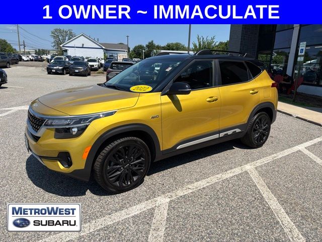 Used 2022 Kia Seltos Nightfall with VIN KNDEUCA23N7321444 for sale in Natick, MA