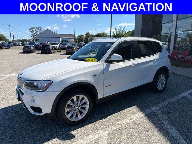 Used 2016 BMW X3 xDrive28i with VIN 5UXWX9C52G0D65759 for sale in Natick, MA
