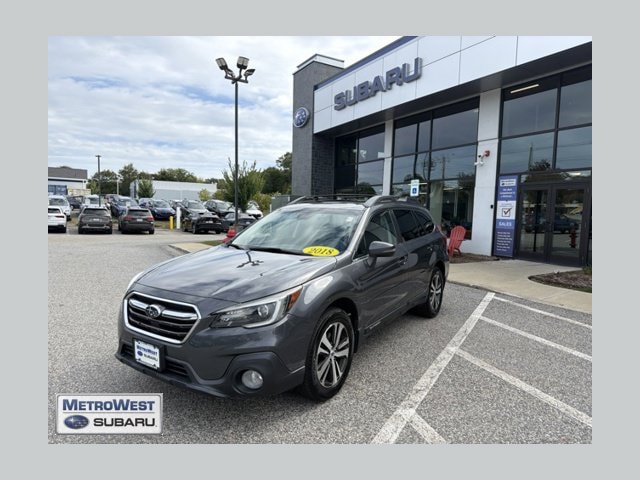 Used 2018 Subaru Outback Limited with VIN 4S4BSANC9J3322692 for sale in Natick, MA
