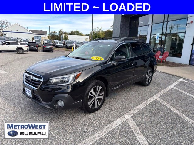 Used 2018 Subaru Outback Limited with VIN 4S4BSANCXJ3345981 for sale in Natick, MA