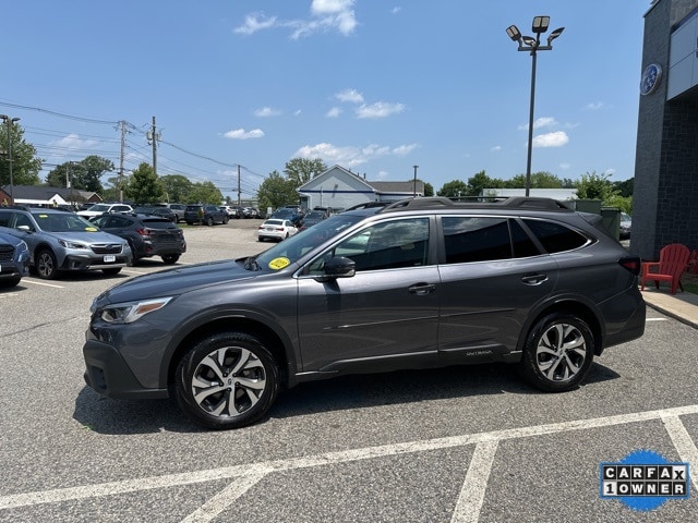 Used 2022 Subaru Outback Limited with VIN 4S4BTANC1N3229166 for sale in Natick, MA