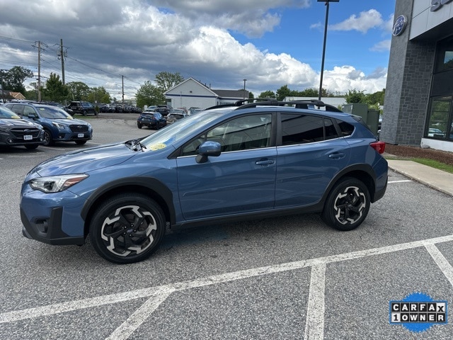 Used 2022 Subaru Crosstrek Limited with VIN JF2GTHMC9NH268323 for sale in Natick, MA