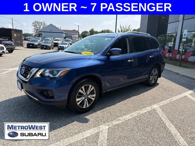 Used 2020 Nissan Pathfinder SV with VIN 5N1DR2BM1LC640056 for sale in Natick, MA