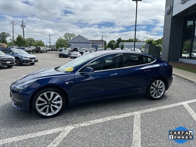 Used 2018 Tesla Model 3 Long Range Dual Motor with VIN 5YJ3E1EB9JF146303 for sale in Natick, MA