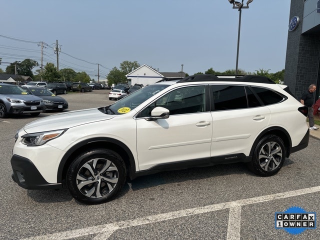 Used 2022 Subaru Outback Limited with VIN 4S4BTANC5N3228232 for sale in Natick, MA