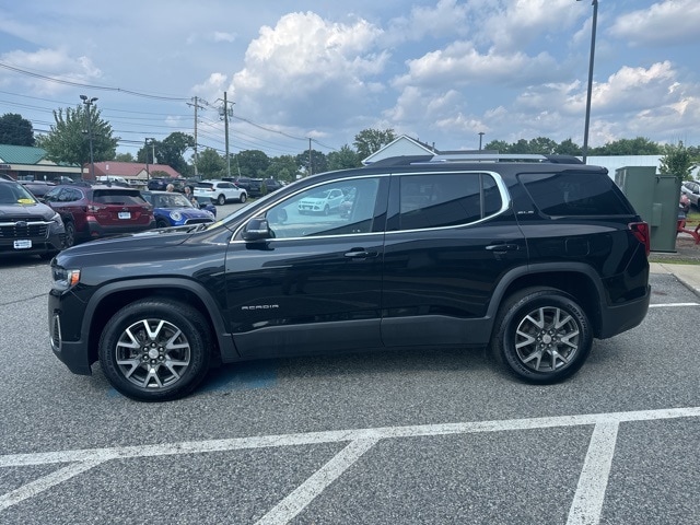 Used 2021 GMC Acadia SLE with VIN 1GKKNRLS3MZ178115 for sale in Natick, MA