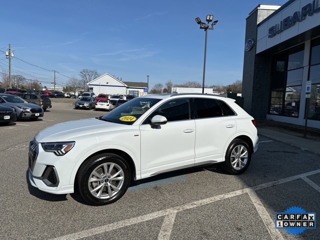 Used 2024 Audi Q3 S Line Premium with VIN WA1DECF31R1037131 for sale in Natick, MA