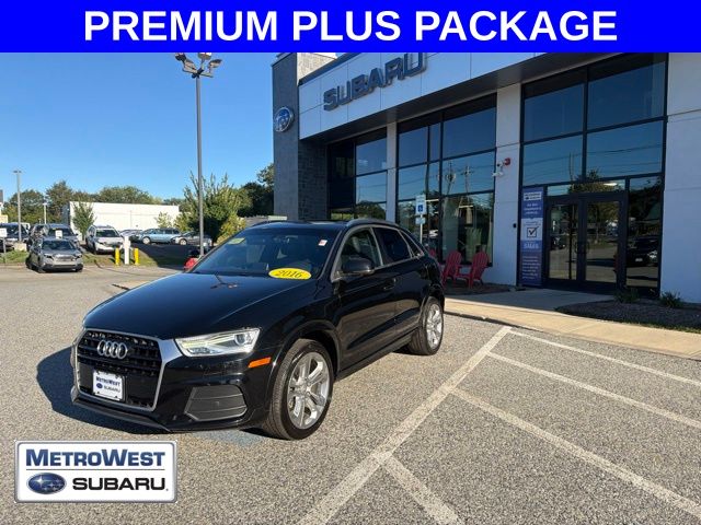 Used 2016 Audi Q3 Premium Plus with VIN WA1BFCFS1GR011770 for sale in Natick, MA