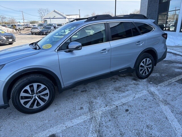 Used 2021 Subaru Outback Premium with VIN 4S4BTACC1M3223160 for sale in Natick, MA