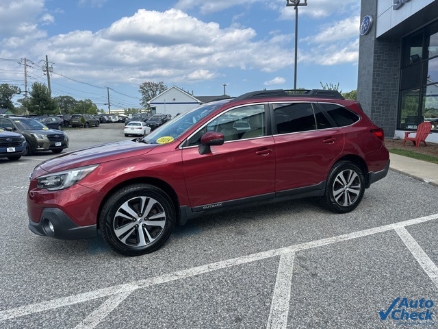 Used 2018 Subaru Outback Limited with VIN 4S4BSANC4J3378085 for sale in Natick, MA