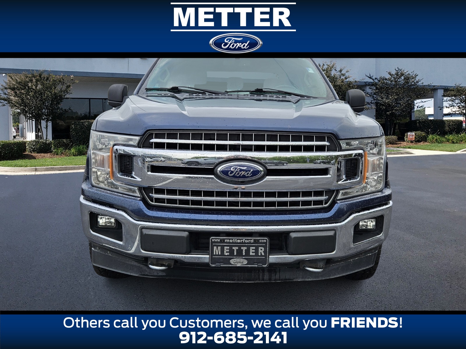 Used 2018 Ford F-150 XLT with VIN 1FTEW1EG9JFA85435 for sale in Metter, GA