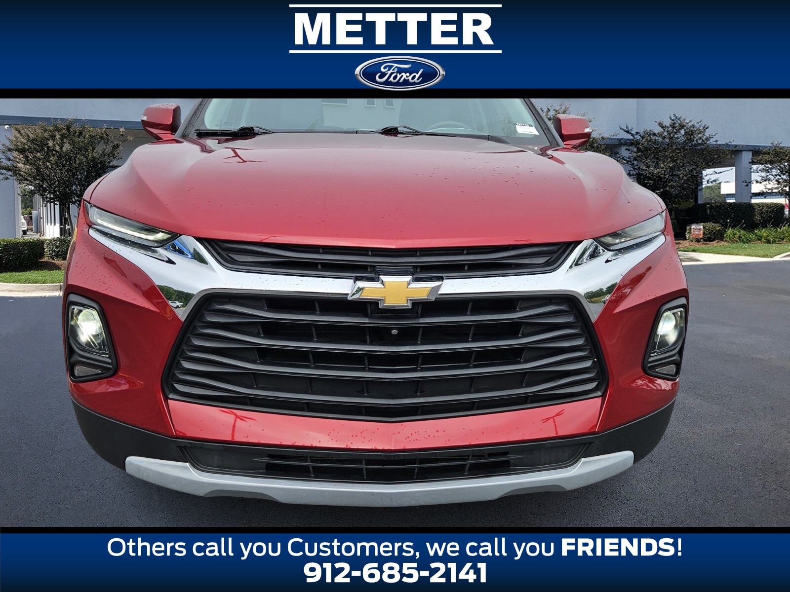 Used 2019 Chevrolet Blazer 3LT with VIN 3GNKBDRS1KS684400 for sale in Metter, GA