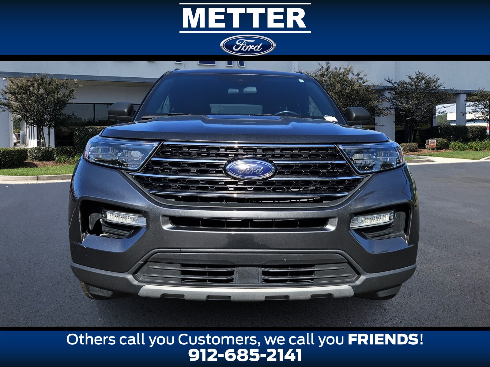 Used 2020 Ford Explorer XLT with VIN 1FMSK7DH9LGA88484 for sale in Metter, GA