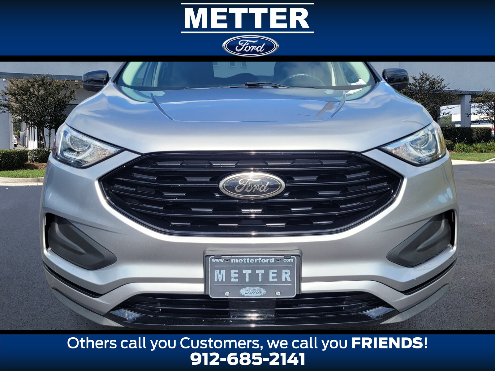 Used 2022 Ford Edge SE with VIN 2FMPK4G94NBA44069 for sale in Metter, GA