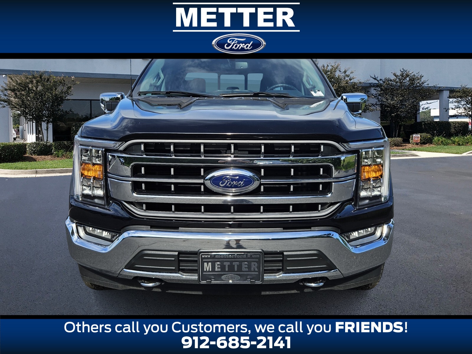 Used 2023 Ford F-150 Lariat with VIN 1FTFW1E52PKE46233 for sale in Metter, GA