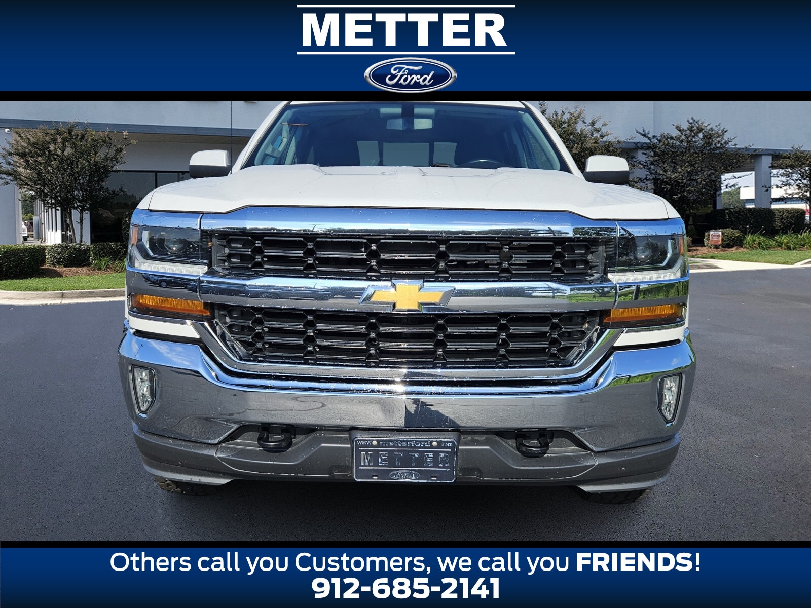 Used 2018 Chevrolet Silverado 1500 LT with VIN 3GCUKREC7JG236550 for sale in Metter, GA