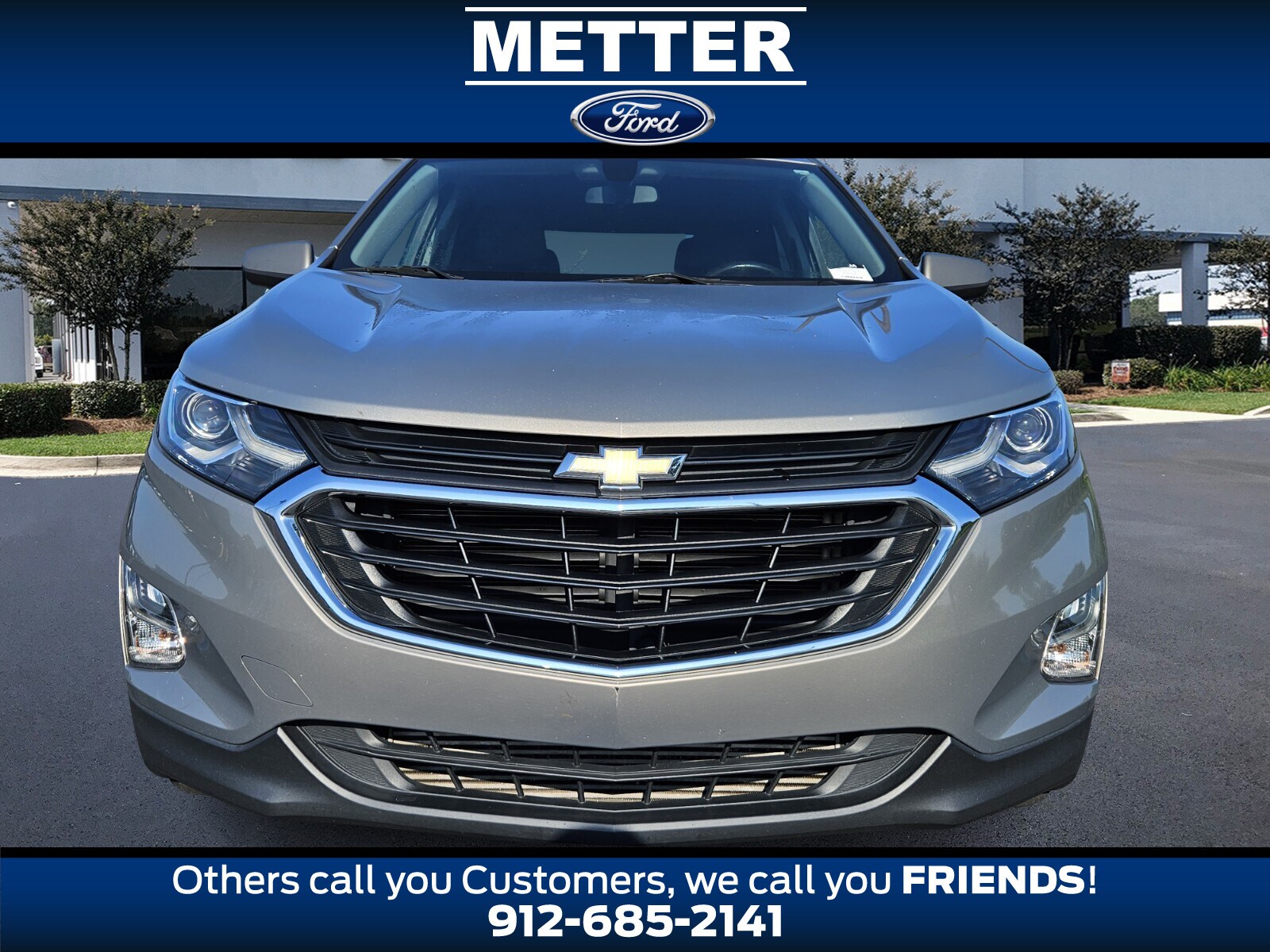 Used 2019 Chevrolet Equinox LT with VIN 3GNAXLEX8KS503706 for sale in Metter, GA