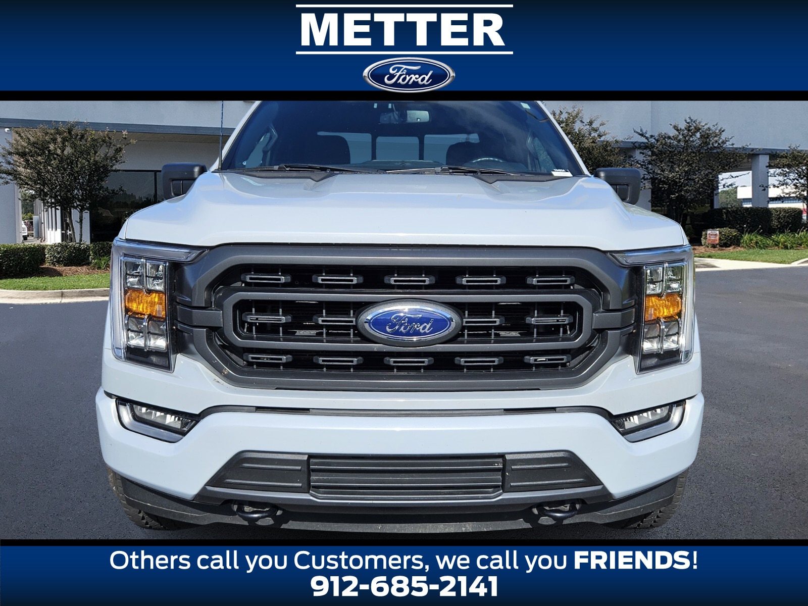 Used 2022 Ford F-150 XLT with VIN 1FTFW1E51NKE97607 for sale in Metter, GA