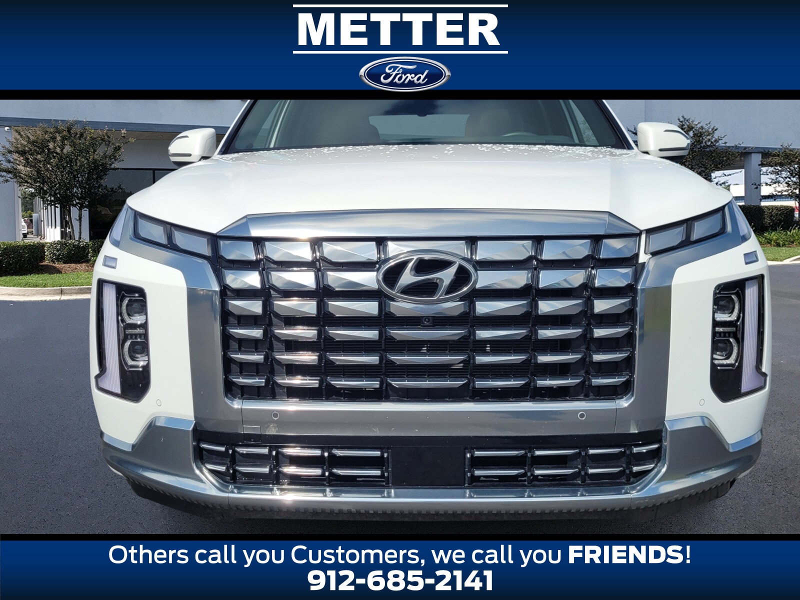 Used 2025 Hyundai Palisade Calligraphy with VIN KM8R74GE9SU815588 for sale in Metter, GA