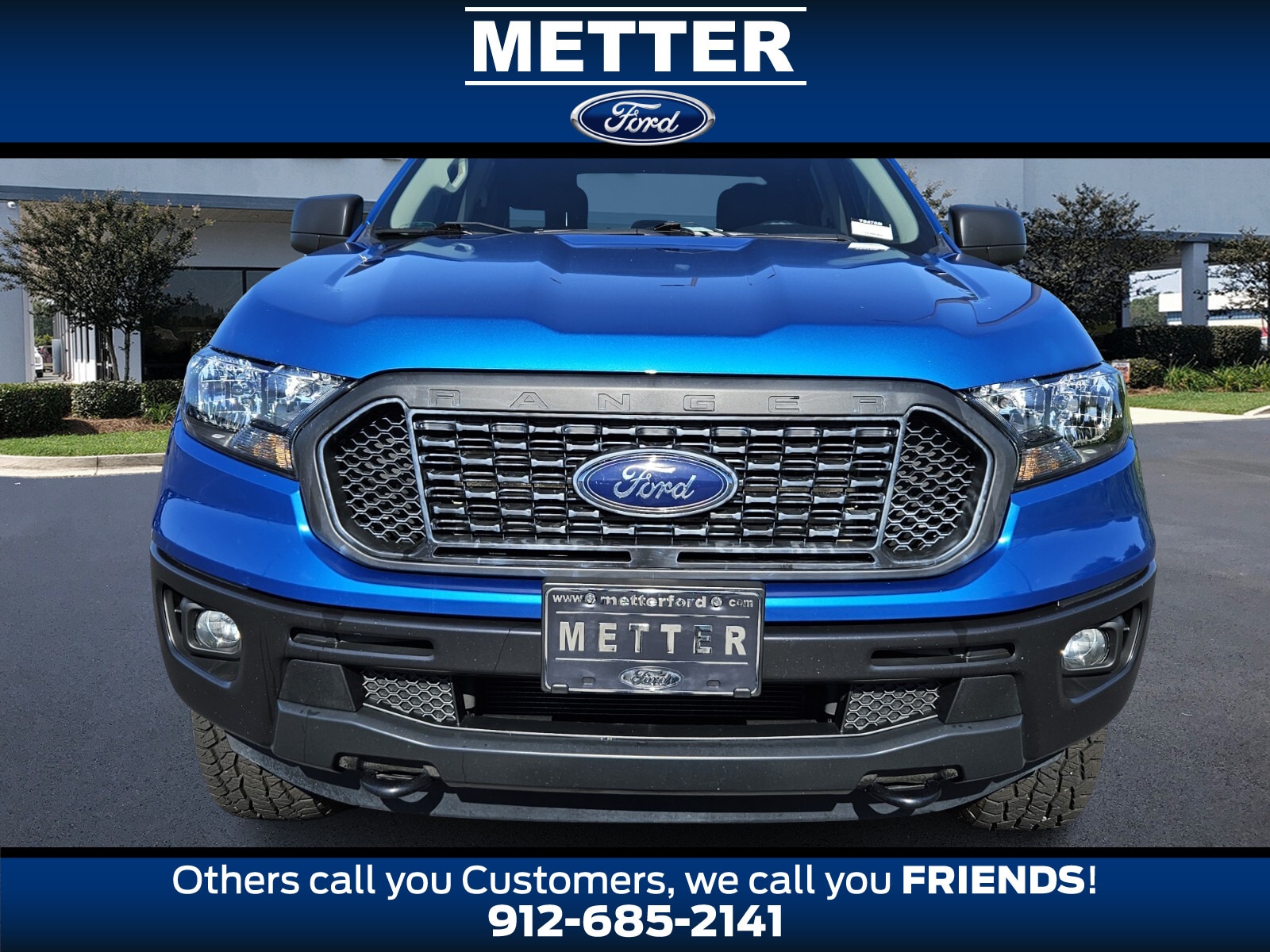 Used 2021 Ford Ranger XL with VIN 1FTER4FHXMLD40096 for sale in Metter, GA