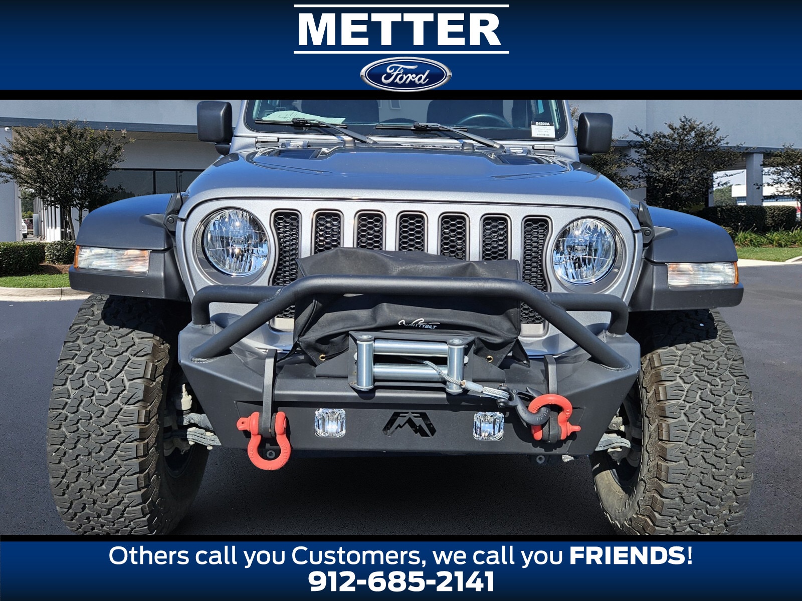 Used 2021 Jeep Wrangler Rubicon with VIN 1C4HJXCG3MW612407 for sale in Metter, GA