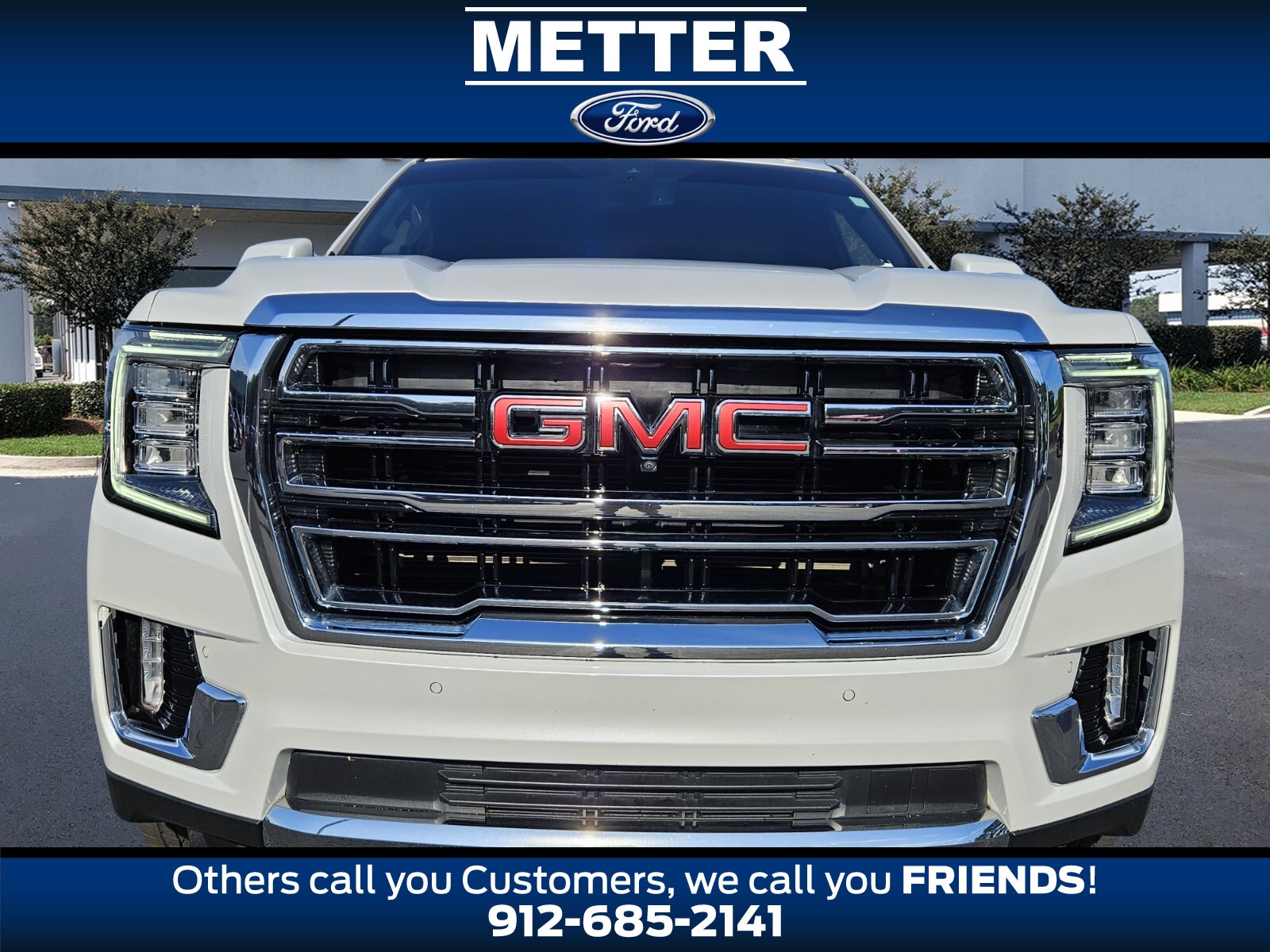 Used 2022 GMC Yukon SLT with VIN 1GKS1BKD3NR243830 for sale in Metter, GA