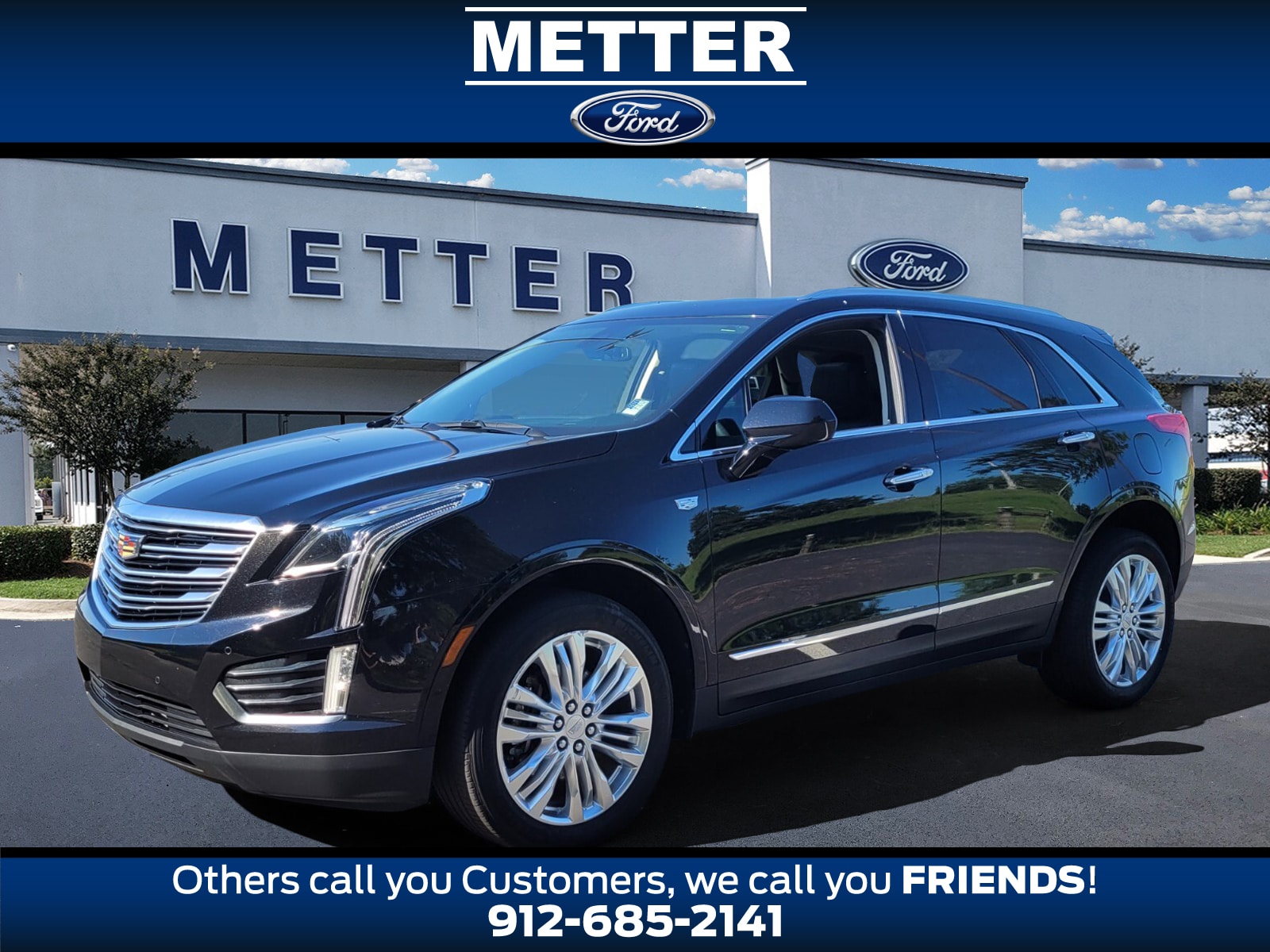 Used 2019 Cadillac XT5 Premium Luxury with VIN 1GYKNERSXKZ124913 for sale in Metter, GA