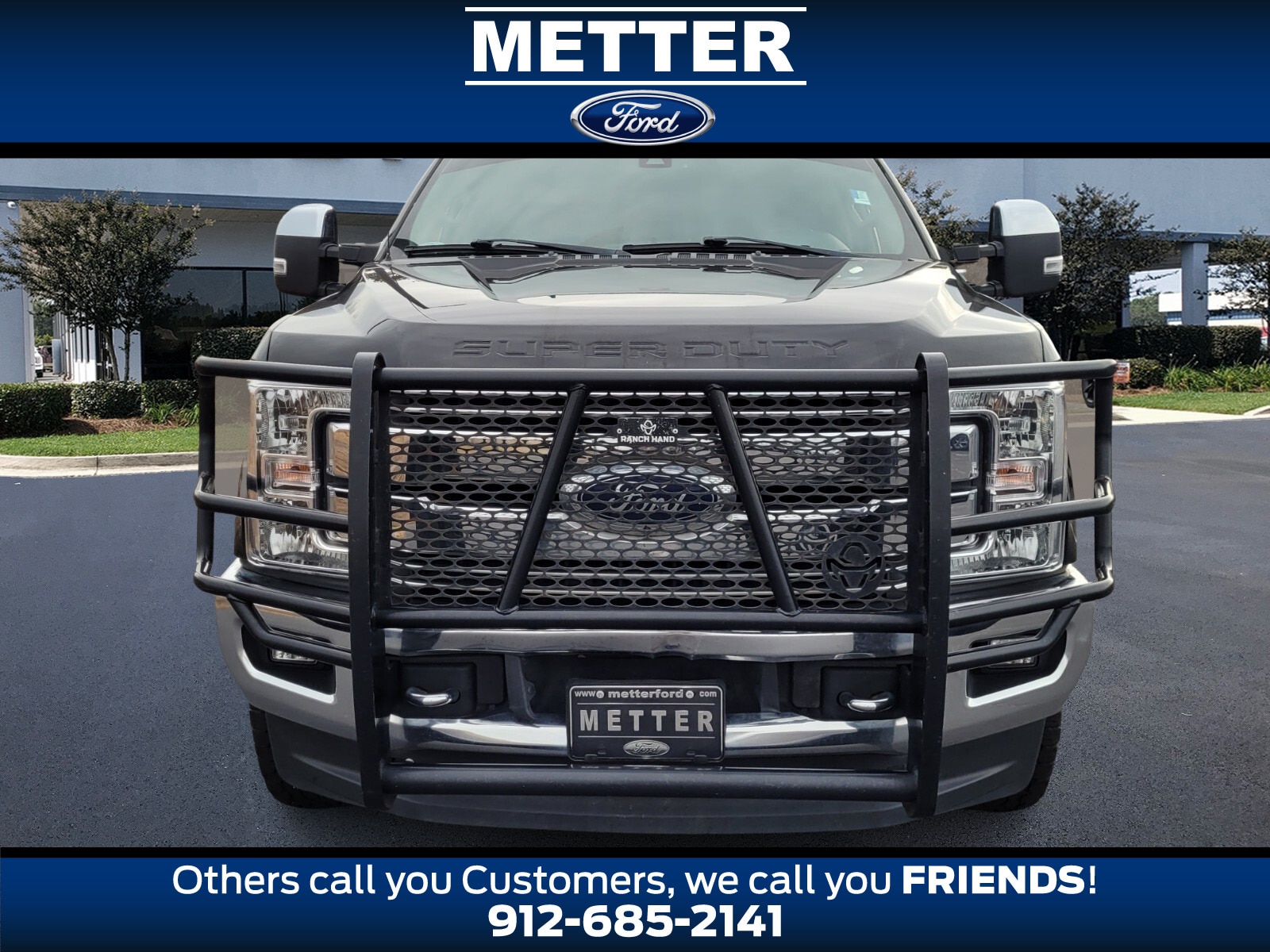 Used 2019 Ford F-250 Super Duty Lariat with VIN 1FT7W2BT2KEG64354 for sale in Metter, GA